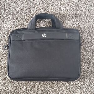 HP Black Laptop Briefcase with Top Handles